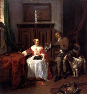 The Hunter's Gift — Gabriel Metsu