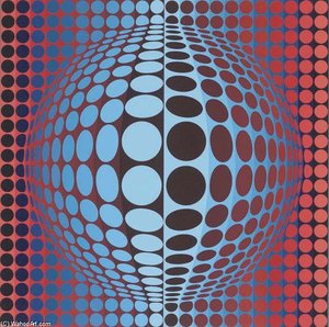 Vega-fel — Victor Vasarely