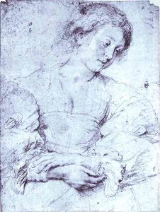 Portrait D'une Jeune Fille — Pierre Paul Rubens