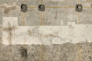Sala Delle Asse, Preparatory Drawing Of A Landscape (during Restoration) — Leonardo Da Vinci