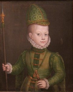 Portrait Of A Boy At The Spanish Court — Sofonisba Anguissola