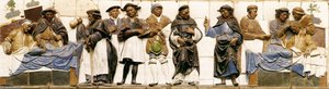 Seven Acts Of Mercy (detail) — Santi Buglioni (santi Di Michele)