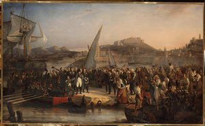 Napoléon Part De L'île D'elbe Pour Revenir En France, 1er Mars 1815 — Joseph Beaume