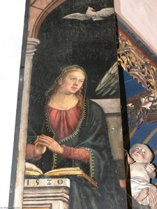 The Annunciation (detail) — Hans Süss Von Kulmbach