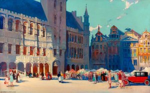 Brussels The Grande Place — Leonard Richmond