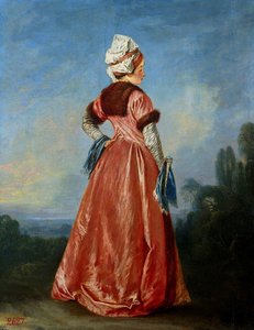 Polish Woman — Jean-antoine Watteau