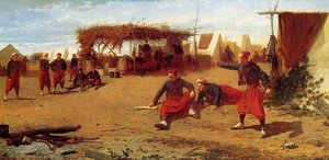 Lancio Dei Quoiti (anche Conosciuti Come Lancio Delle Scarpe Da Polo O Giocatori Di Quoiti) — Winslow Homer