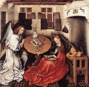 Annunciation — Robert Campin (master Of Flemalle)