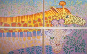 Happy Giraffes — Anthony Michael Crosse