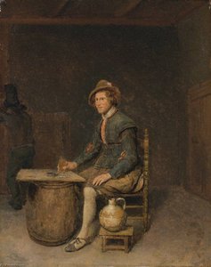 Seated Hunter In A Tavern — Philips De Koninck