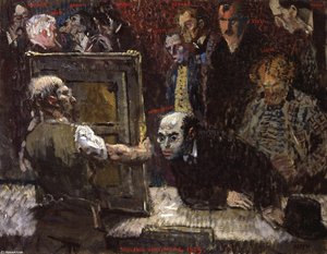 The Selecting Jury Of The New English Art Club — Sir William Newenham Montague Orpen