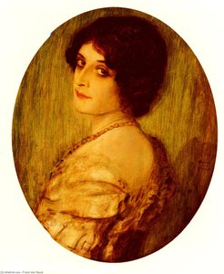Portrait Of A Lady — Franz Ritter Von Stuck