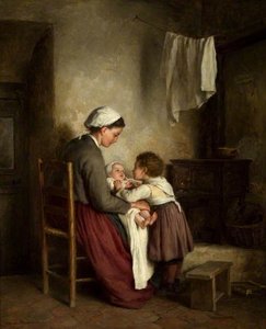 Mother And Children — Pierre Edouard Frère