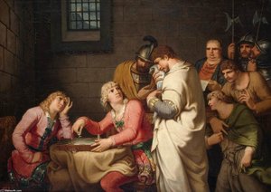 Conradin Of Swabia And Frederick Of Baden Being Informed Of Their Execution In Prison In Naples — Johann Heinrich The Younger Tischbein
