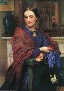 Portrait Of Fanny Holman Hunt — विलियम होलमैन हंट