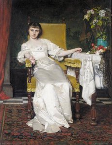 Lady With A Rose — Wladyslaw Czachórski