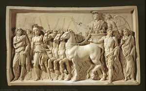 Scene From The Arch Of Titus — Jean Guillaume Moitte
