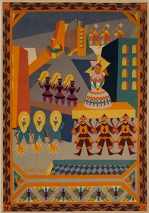 Il Corteo Della Gran Bambola — Fortunato Depero