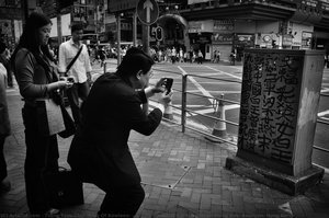 Argyle Street At Sai Yee Street, Mong Kok, Kowloon, Hong Kong — Tsang Tsou Choi (king Of Kowloon)