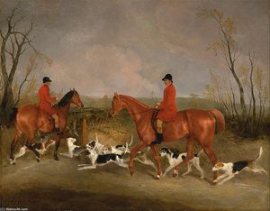 George Mountford, Huntsman To The Quorn — Richard Barrett Davis