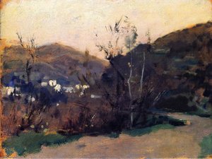 Španělská Nebo Maurská Krajina (také Známá Jako Krajina S Kopci) — John Singer Sargent