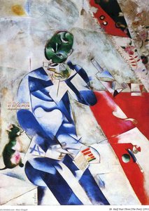 El Poeta, O Las Tres Y Media — Marc Chagall