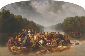 Marion Crossing The Peedee — William Tylee Ranney