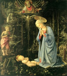L'adoration Dans La Forêt — Filippo Lippi