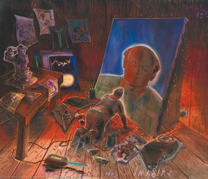 Anbetung Des Inhalts — Jörg Immendorff