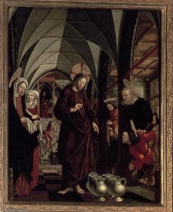 Marriage At Cana — Michael Pacher
