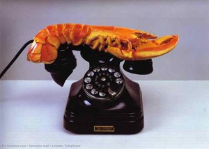 Téléphone Homard — Salvador Dalí