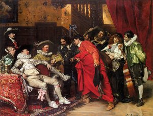 The Troubadours — Ferdinand Roybet
