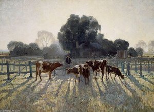 Spring Frost — Elioth Gruner