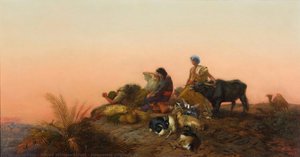 Jerusalem Pilgrims — Alfred William Strutt
