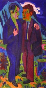 Albert Müller Und Hermann — Ernst Ludwig Kirchner
