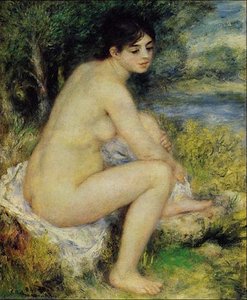 Bañista Sentada — Pierre-auguste Renoir