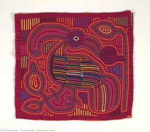 Shirt Panel (mola) — Guna People