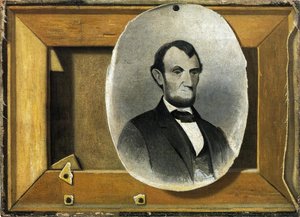 Lincoln And The Pfleger Stretcher — John Frederick Peto