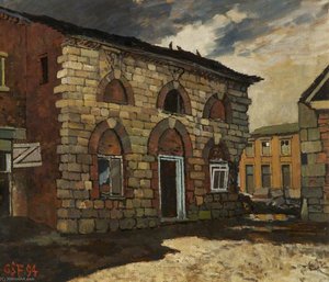 Ruined Farm, Seddon's Fold, Kearsley — Geoffrey Scowcroft Fletcher