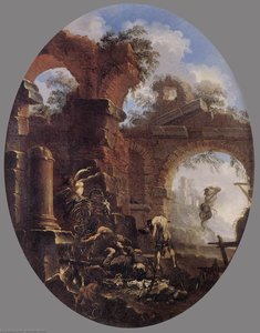 Anchorites Tempted By Demons — Salvator Rosa