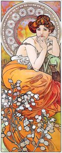 Topaz — Alphonse Mucha