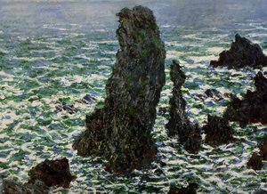 Rocks at Belle-ile Sun