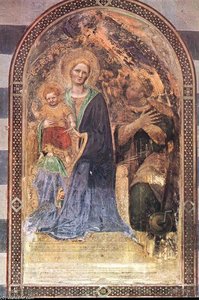 Madonna With The Child — Gentile Da Fabriano