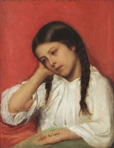 Portrait Of A Girl — Dobrovich, Dimitar Georgiev