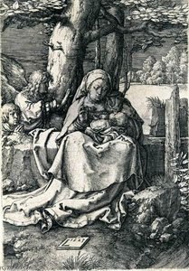 Virgin And Child — Lucas Van Leyden