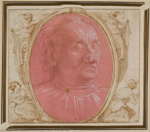 Haupt Eines Alten Mannes — Domenico Ghirlandaio