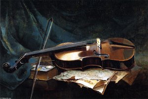 The Violin — Edwin Deakin