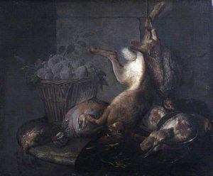 Still Life With Dead Game — Alexandre François Desportes