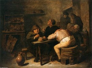 Interior Of A Smoking Room — एड्रियान ब्रॉवर