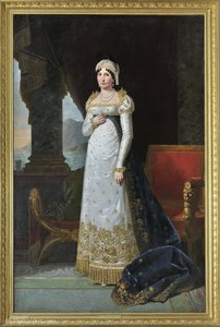 Portrait Of Letizia Bonaparte — Robert Jacques François Lefèvre